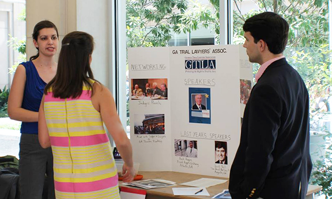 GTLA at the student organizations fall 2014 fair