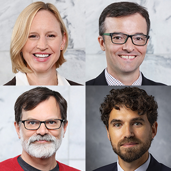 sonja west, matt hall, christian turner and thomas kadri