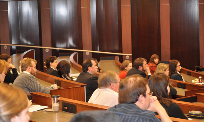 audience at an ACS event