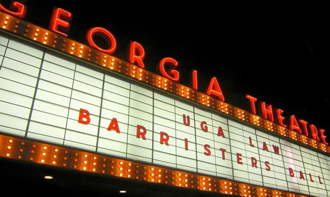 barristers ball at georgia theatre
