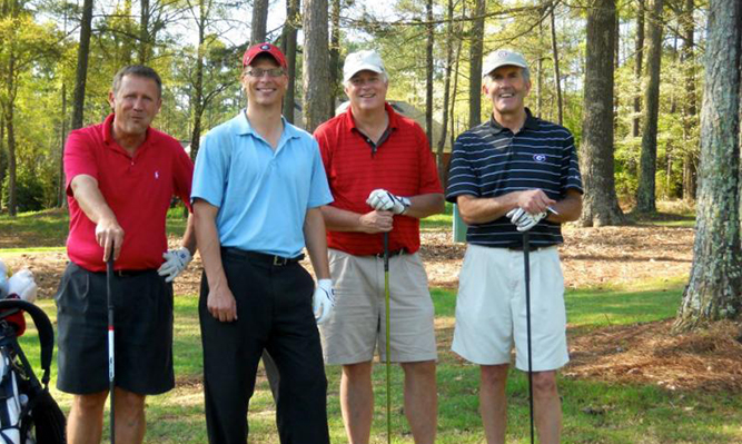 SBA golf tournament faculty team
