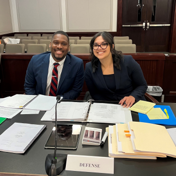Juleus and Kairab at National Trial Competition photo