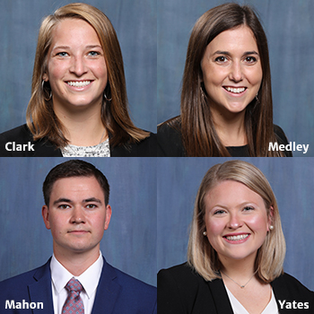 clea award winners collage - clark, medley, mahon and yates