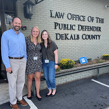 student at DeKalb Public Defender Office