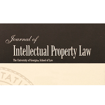 journal of intellectual property law cover