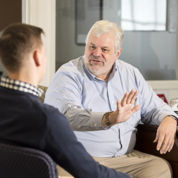 alex scherr meeting with clinic client