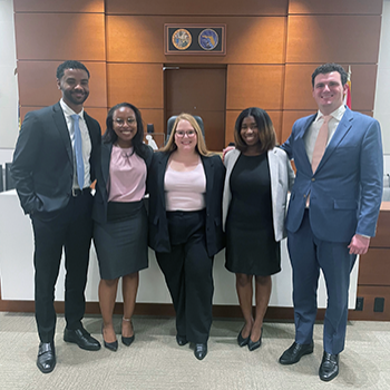 Shark Beach Showdown Mock Trial team members