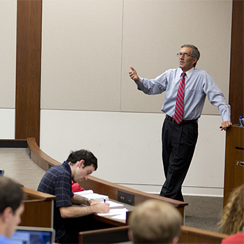 David Shipley teaching in classroom