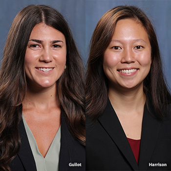 Sarah Guilot and Leila Harrison