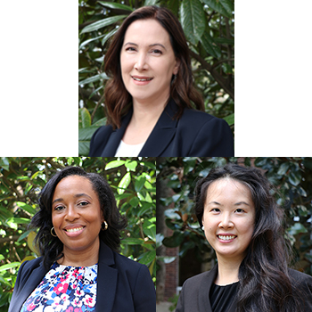 Jill benton, shanee brown and mary zhao