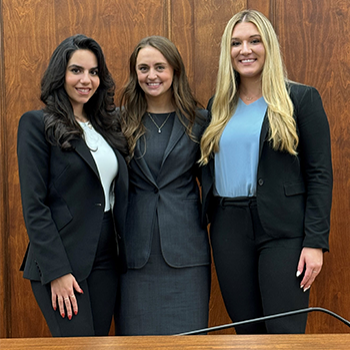 Mona Abboud, Casey Wofford and Taylor Stablein