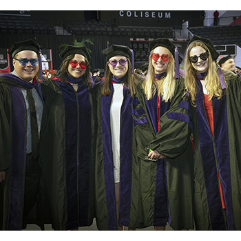 Class of 2022 graduates at Commencement