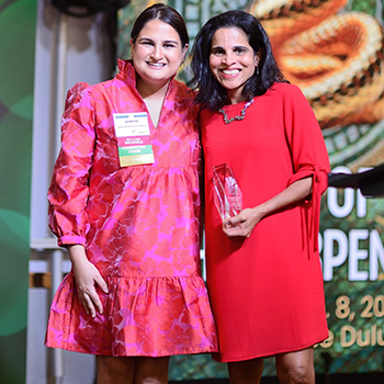 Shreya Desai and Usha Rodrigues