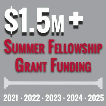 summer fellowship fundign graphic