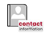 library contact info icon